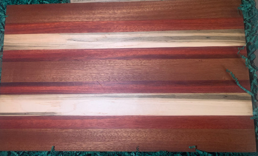 Sapele + Ambrosia Maple MINI Cutting Board